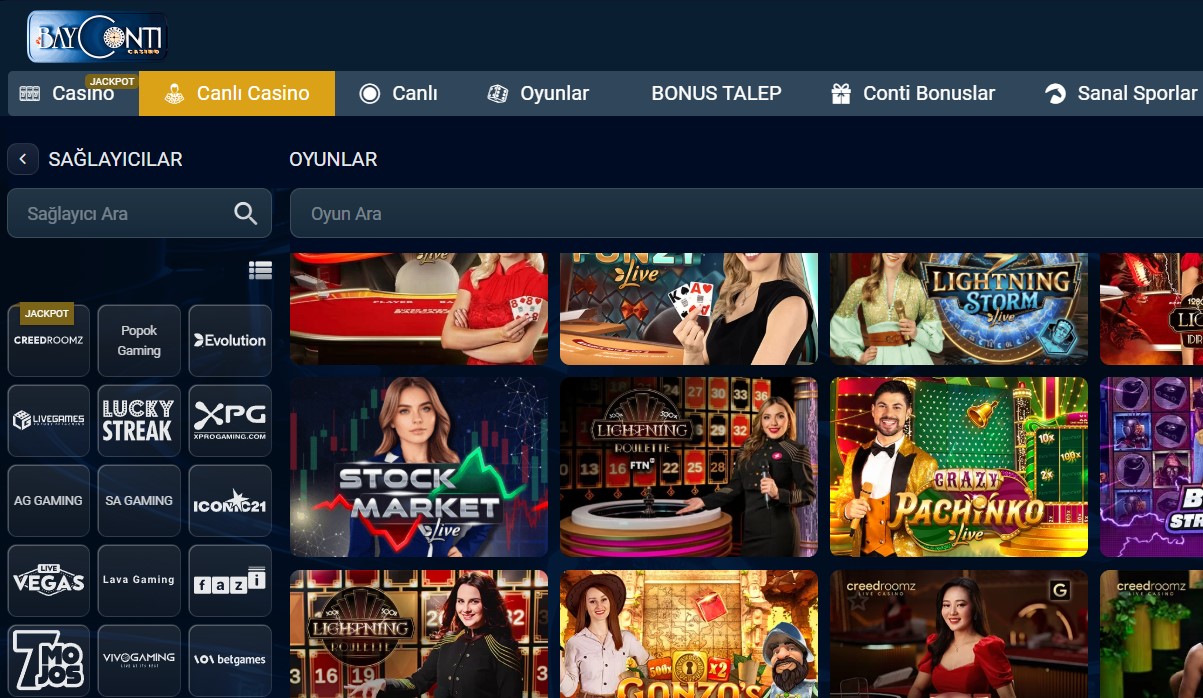 Bayconticasino Mobil Giriş